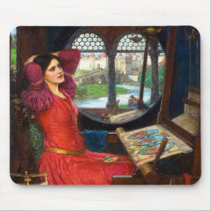 Waterhouse Ik Ben Half Suf van Schaduwen Muismat
