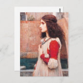 Waterhouse Juliet Briefkaart (Voorkant / Achterkant)
