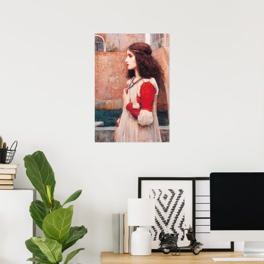 Waterhouse Juliet Poster (Thuiskantoor)