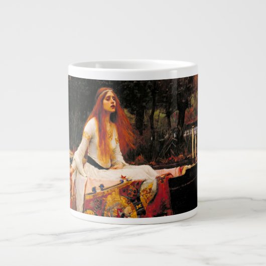 Waterhouse Lady van Shalott Grote Koffiekop (Voorkant)