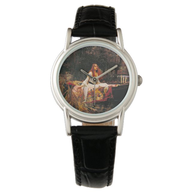 Waterhouse Lady van Shalott Horloge (Voorkant)