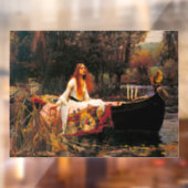 Waterhouse Lady van Shalott Raamsticker (Vel 2)