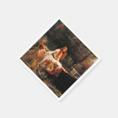 Waterhouse Lady van Shalott Servet (Hoek)