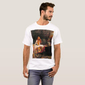 Waterhouse Lady van Shalott T-shirt (Voorkant volledig)