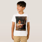 Waterhouse Lady van Shalott T-shirt (Voorkant volledig)