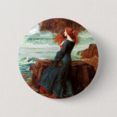 Waterhouse Miranda The Tempest Button (Voorkant)