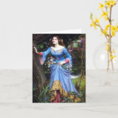 Waterhouse Ophelia Kaart (Gele Bloem)