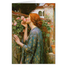 Waterhouse Soul roos Pre-Raphaelite CC1002 Card