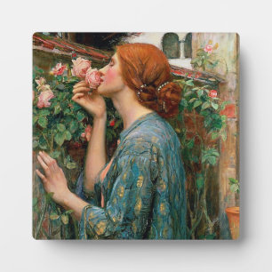 Waterhouse The Ziel van de Roos Plaquette Fotoplaat