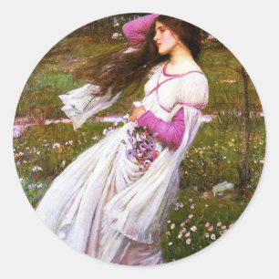 Waterhouse Windbloemen Stickers