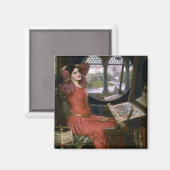 Waterhouse's Lady of Shalott Magneet (Voorkant / Achterkant)