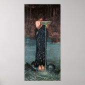 Waterhuis - Circe Invidiosa 1892 Poster (Voorkant)