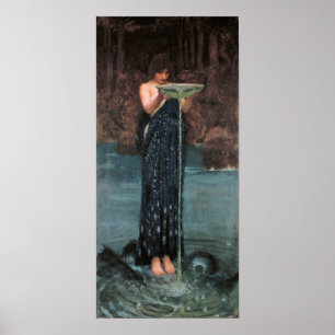 Waterhuis - Circe Invidiosa 1892 Poster