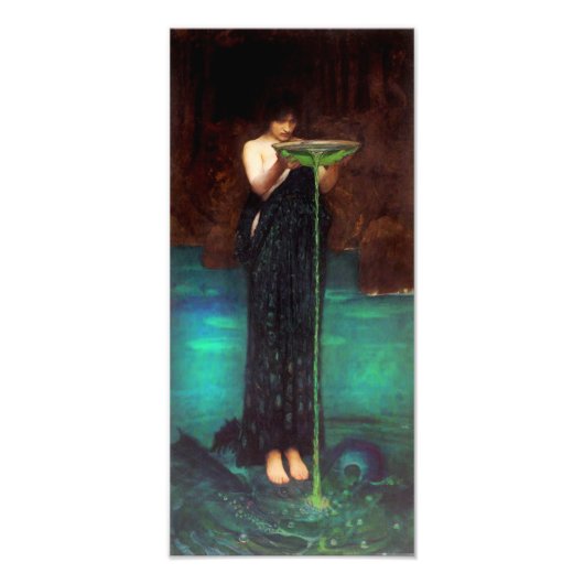 Waterhuis Circe Invidiosa Print Foto Afdruk (Voorkant)