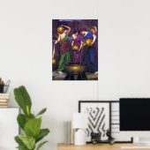 Waterhuis dat de Danaïdes schildert Poster (Thuiskantoor)