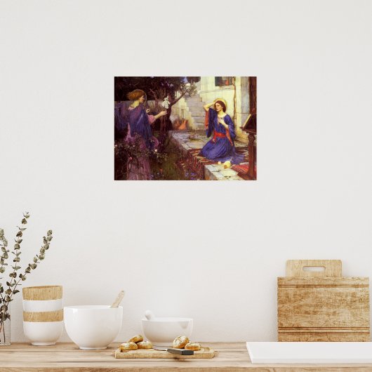 Waterhuis - De aankondiging Poster (Keuken)