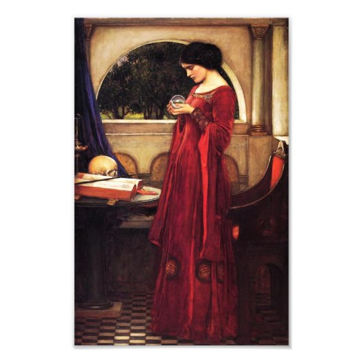 Waterhuis De Kristal Ball Print Foto Afdruk (Voorkant)