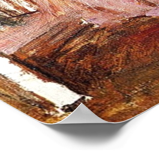 Waterhuis - De Loggia 1893 Poster (Hoek)