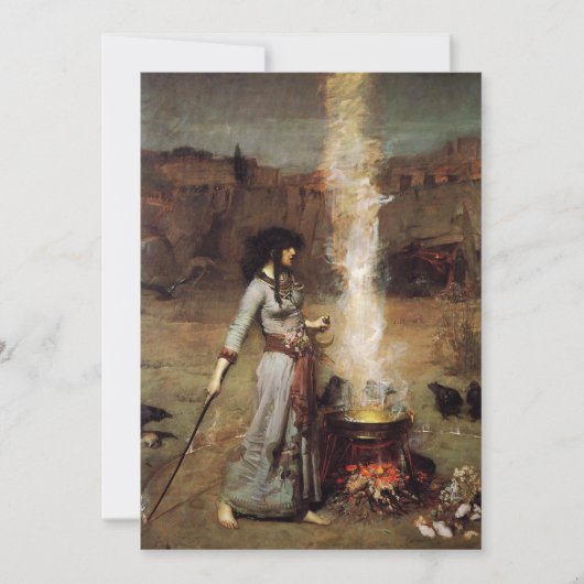 Waterhuis De Magische Cirkel Uitnodigingen (Voorkant)