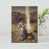 Waterhuis De Magische Cirkel Uitnodigingen (Staand voorkant)