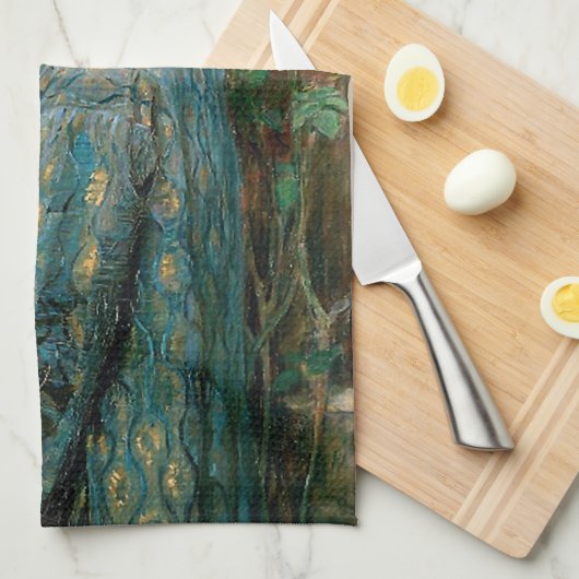 Waterhuis De sol van de Roos keukenhanddoek (Quarter Fold)