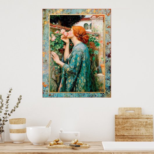 Waterhuis - De sol van een Roos - 1908 Poster (Keuken)