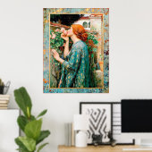 Waterhuis - De sol van een Roos - 1908 Poster (Thuiskantoor)