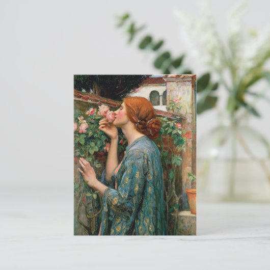 Waterhuis De sol van het Roos Briefkaart (Staand voorkant)