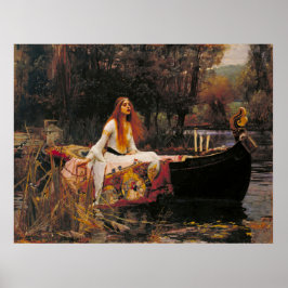 Waterhuis De Vrouwe van Shalott Poster