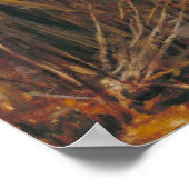 Waterhuis De Vrouwe van Shalott Poster (Hoek)