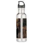 Waterhuis De Vrouwe van Shalott Waterfles (Achterkant)