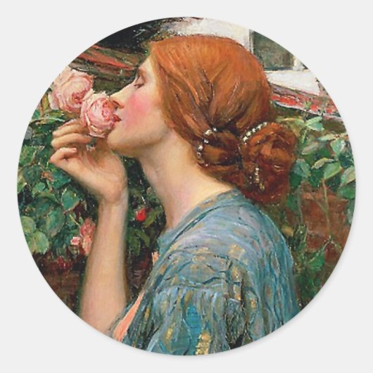 Waterhuis De ziel van het Roos Stickers (Voorkant)