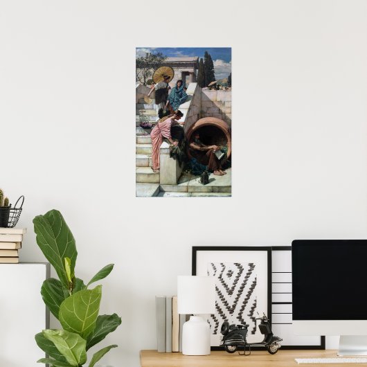 Waterhuis - Diogenes 1882 Poster (Thuiskantoor)