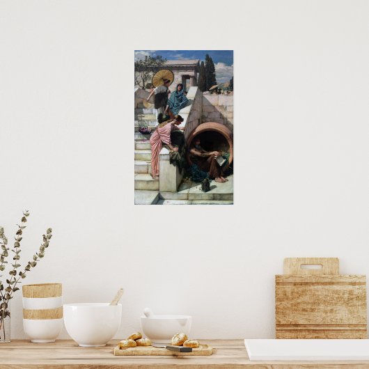 Waterhuis - Diogenes 1882 Poster (Keuken)