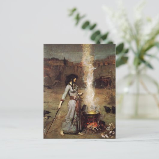 Waterhuis Het Briefkaart van de Magische Cirkel (Staand voorkant)