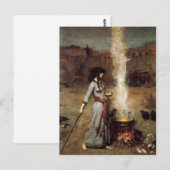 Waterhuis Het Briefkaart van de Magische Cirkel (Voorkant / Achterkant)