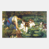 Waterhuis Hylas en de nimfen Stickers