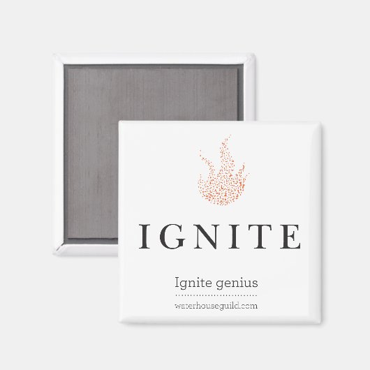 Waterhuis "Ignite" Magnet (Voorkant / Achterkant)