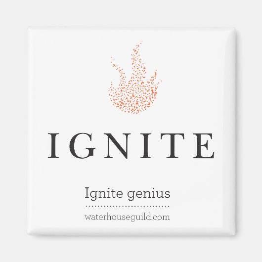 Waterhuis "Ignite" Magnet (Voorkant)