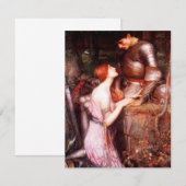 Waterhuis Lamia en de Soldaat-uitnodigingen Kaart (Voorkant / Achterkant)