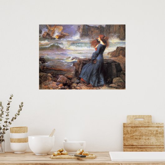 Waterhuis Miranda-The Tempest Poster (Keuken)