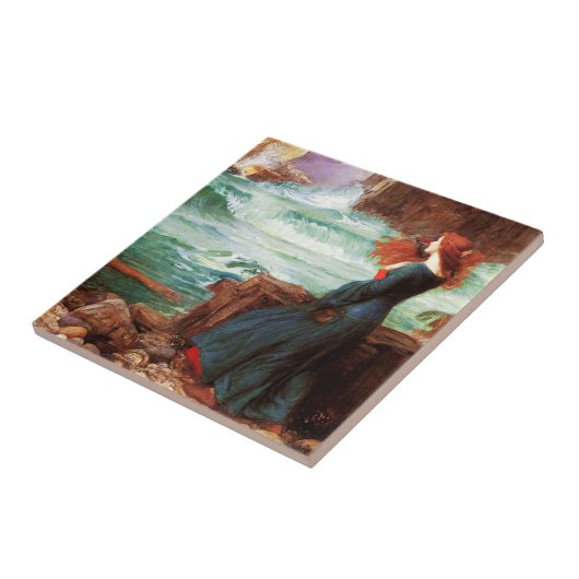 Waterhuis Miranda The Tempest Tile Tegeltje (Zijkant)