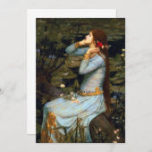 Waterhuis Ophelia Invitaties Kaart (Voorkant / Achterkant)