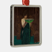 Waterhuis Pre-Raphaelite Circe Invidiosa Metalen Ornament (Rechts)