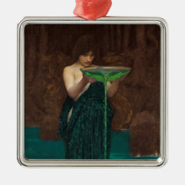 Waterhuis Pre-Raphaelite Circe Invidiosa Metalen Ornament