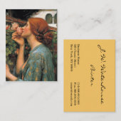 Waterhuis: Ruik van Rozen Visitekaartje (Voorkant / Achterkant)