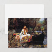 Waterhuis The Lady of Shalott Briefkaart (Voorkant / Achterkant)