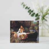 Waterhuis The Lady of Shalott Invitations Kaart (Staand voorkant)