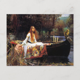 Waterhuis The Lady of Shalott Invitations Kaart