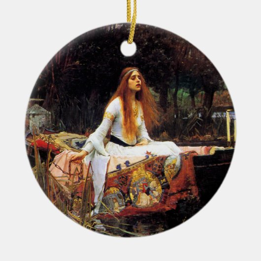 Waterhuis The Lady of Shalott Ornament (Voorkant)